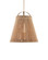 Parnell One Light Pendant in Natural/Frosted White/Beige (142|9000-1303)