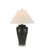 Junko One Light Table Lamp in Green/Clear (142|6000-1032)