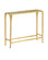 Honeycomb Console Table in Gold/Clear (142|4000-0232)