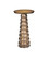 Gridiron Drinks Table in Antique Brass (142|4000-0229)