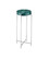 Rina Drinks Table in Teal / Polished Nickel (142|4000-0227)