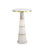 Eleanora Drinks Table in Natural/Natural Brass (142|3000-0320)