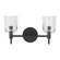 Hartley Two Light Vanity in Aged Iron (454|TFV1002AI)