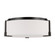 Bergen Two Light Flush Mount in Aged Iron (454|TFF1002AI)