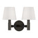 Grayson Two Light Wall Sconce in Aged Iron (454|LW1152AI)