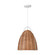 Norman One Light Pendant in Blonde Rattan (454|GLP1081MWT-BRTN) Norman One Light Pendant in Blonde Rattan (454|GLP1081MWT-BRTN)