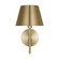 Ender One Light Wall Sconce in Satin Brass (454|DJW1151SB)