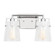 Crofton Two Light Vanity in Chrome (454|DJV1032CHCKG)