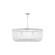 Pierce Six Light Pendant in Polished Nickel (454|CP1466PN)