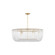 Pierce Six Light Pendant in Burnished Brass (454|CP1466BBS)