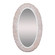 Athena Wall Mirror in Matte White/Whitewash Seagrass (137|457MI24MWW)