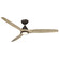 Skylark 62'' Ceiling Fan in Matte Black/Distressed Koa (441|FR-W2202-62L-MB/DK)
