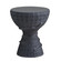 Kobra Outdoor Accent Table in Black Volcanic Ash (314|FAS15)