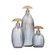 Karis Decanters, Set of 3 in Blue Smoke Luster (314|ARI22)