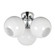 Neve Three Light Semi Flush Mount in Polished Chrome (16|21225MRPC)