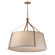 Bandera Four Light Pendant in Natural Aged Brass (16|16183WLNAB)