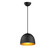 Tova One Light Pendant in Black / Gold (16|11482BKGLD)