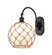 Ballston One Light Wall Sconce in Matte Black (405|918-1W-BK-G121-10RB)
