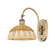 Ballston One Light Wall Sconce in Brushed Brass (405|918-1W-BB-NBD2-9-NAT)