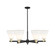 Arcadia Six Light Chandelier in Black Antique Brass (405|716-6CR-BAB-GBC-81)