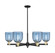 Arcadia Six Light Chandelier in Black Antique Brass (405|716-6CR-BAB-G558-6BL)