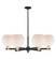 Arcadia Six Light Chandelier in Black Antique Brass (405|716-6CR-BAB-G121-8)