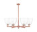 Arcadia Six Light Chandelier in Antique Copper (405|716-6CR-AC-GBD-92)
