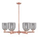 Arcadia Six Light Chandelier in Antique Copper (405|716-6CR-AC-G558-6SM)