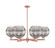 Arcadia Six Light Chandelier in Antique Copper (405|716-6CR-AC-G556-10SM)