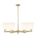Arcadia Six Light Chandelier in Antique Brass (405|716-6CR-AB-G558-6GWH)