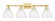 Arcadia Four Light Bath Vanity in Satin Gold (405|716-4W-SG-GBD-754)
