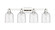 Arcadia Four Light Bath Vanity in Polished Nickel (405|716-4W-PN-G558-6SDY)