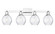 Arcadia Four Light Bath Vanity in Polished Chrome (405|716-4W-PC-G362)