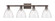 Arcadia Four Light Bath Vanity in Oil Rubbed Bronze (405|716-4W-OB-GBD-754)
