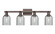 Arcadia Four Light Bath Vanity in Oil Rubbed Bronze (405|716-4W-OB-G257)