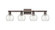 Arcadia Four Light Bath Vanity in Oil Rubbed Bronze (405|716-4W-OB-G124-6)
