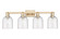 Arcadia Four Light Bath Vanity in Champagne Bronze (405|716-4W-CB-G558-6SDY)