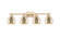 Arcadia Four Light Bath Vanity in Champagne Bronze (405|716-4W-CB-G128-6)