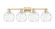 Arcadia Four Light Bath Vanity in Champagne Bronze (405|716-4W-CB-G1215-8)