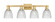 Arcadia Four Light Bath Vanity in Brushed Brass (405|716-4W-BB-G382)