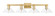 Arcadia Four Light Bath Vanity in Brushed Brass (405|716-4W-BB-G132)