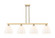 Arcadia Four Light Island Pendant in Champagne Bronze (405|716-4I-CB-GBD-91)