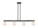 Arcadia Four Light Island Pendant in Black Antique Brass (405|716-4I-BAB-G91)