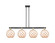 Arcadia Four Light Island Pendant in Black Antique Brass (405|716-4I-BAB-G121-10)