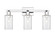 Arcadia Three Light Bath Vanity in Polished Chrome (405|716-3W-PC-G802)
