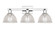 Arcadia Three Light Bath Vanity in Polished Chrome (405|716-3W-PC-G422)