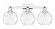Arcadia Three Light Bath Vanity in Polished Chrome (405|716-3W-PC-G1215-8)