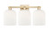 Arcadia Three Light Bath Vanity in Champagne Bronze (405|716-3W-CB-G559-8GWH)