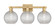 Arcadia Three Light Bath Vanity in Brushed Brass (405|716-3W-BB-G122C-8CL)
