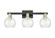 Arcadia Three Light Bath Vanity in Black Antique Brass (405|716-3W-BAB-G124-6)